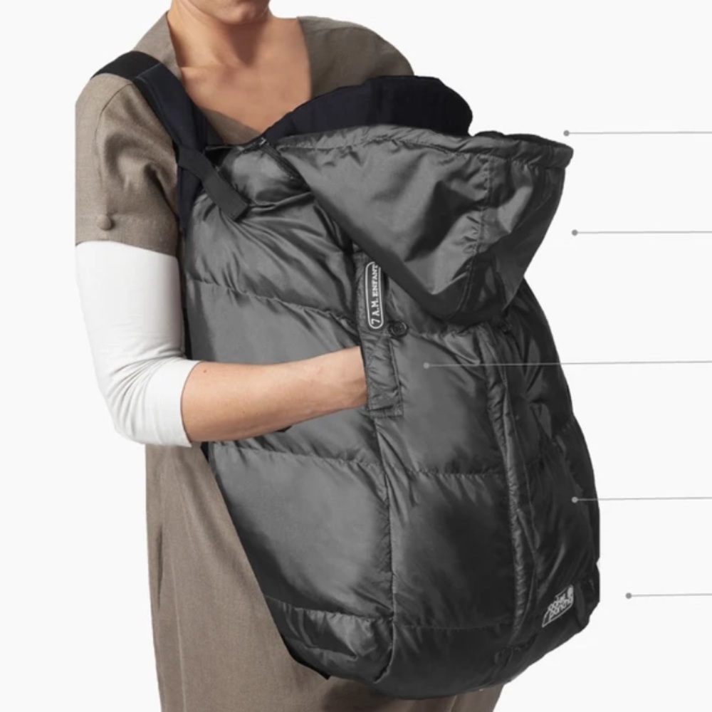 EUC 7am enfant pookie poncho